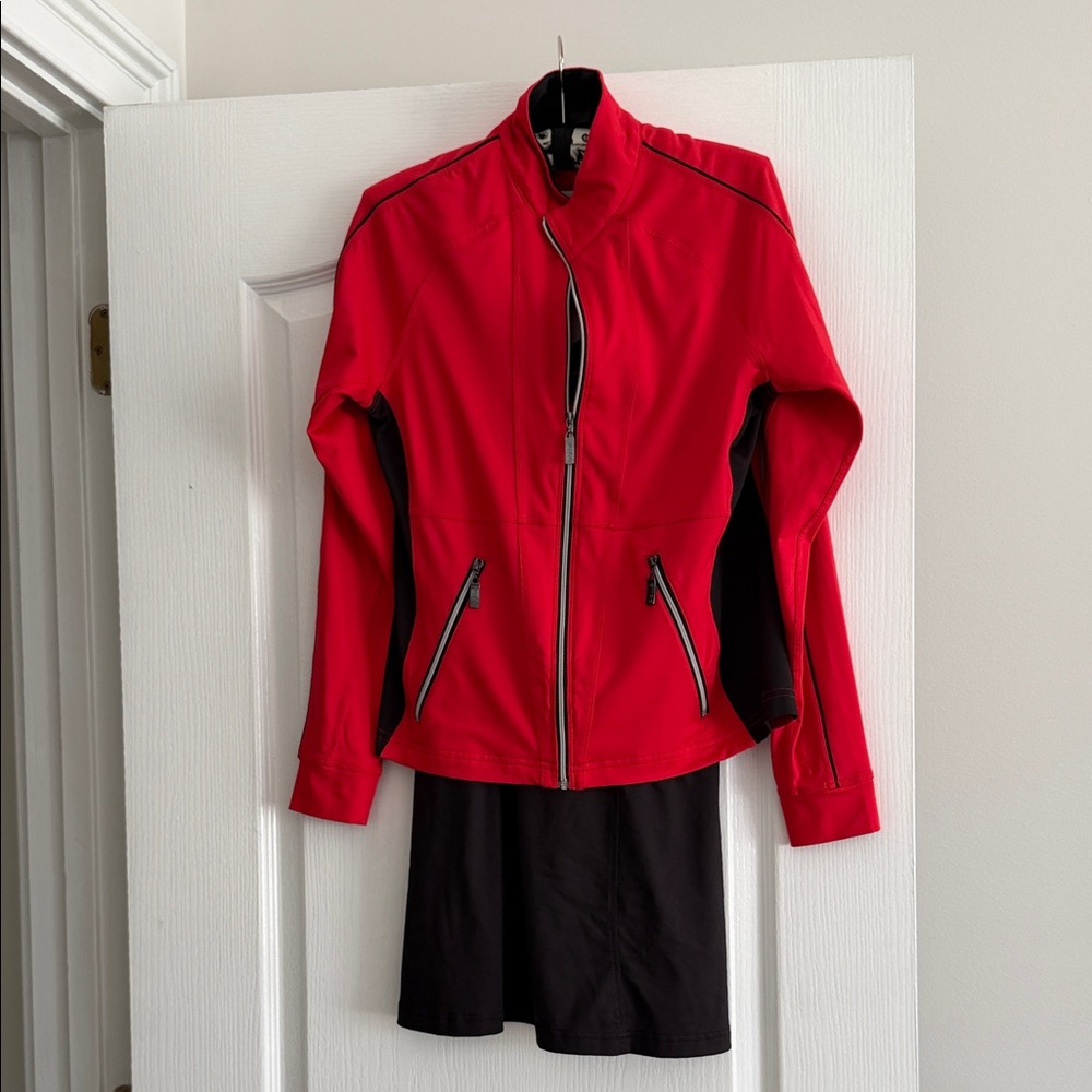 Bolle Colorblock Sleeveless Dress and Jacket set - Picture 7 of 7